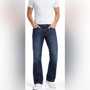 T.K. AXEL Men’s Slim Boot Jeans Dark Wash W32 L30 Stretch Denim Bootcut Pants